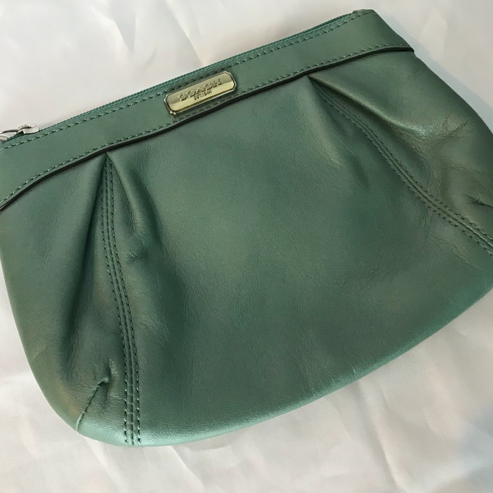 Coach Leather Wristlet